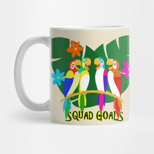 Feathered Friends Squad Goals by Sunshone1